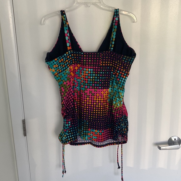 Captiva size 16 tankini set, top adjustable straps,Kona Sol bottom XL, 2 pieces! - Picture 3 of 9